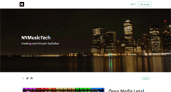 Desktop Screenshot of nymusictech.com